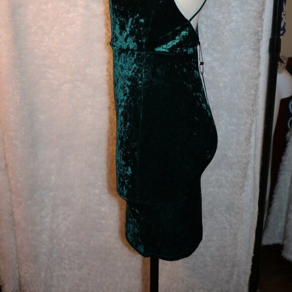 Symphony cocktail dress NWT small emerald green - Picture 6 of 7